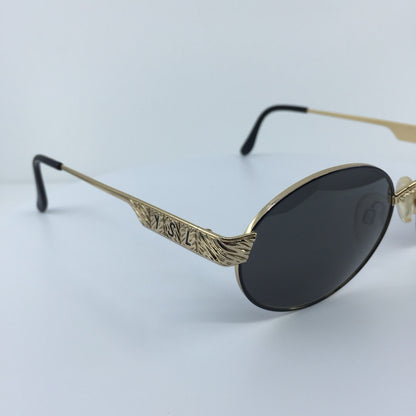 Vintage Saint Laurent YSL 6043 Gold Sunglasses - Super Vision Optical