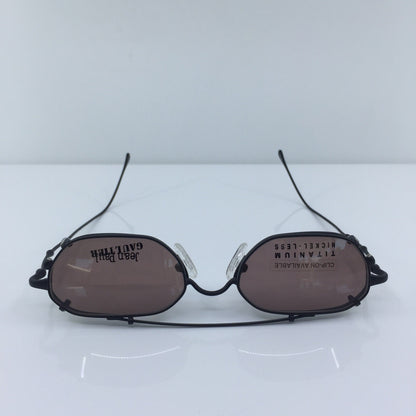 Vintage Jean Paul Gaultier JPG 55-0019 Gold Eyeglasses - Super Vision Optical
