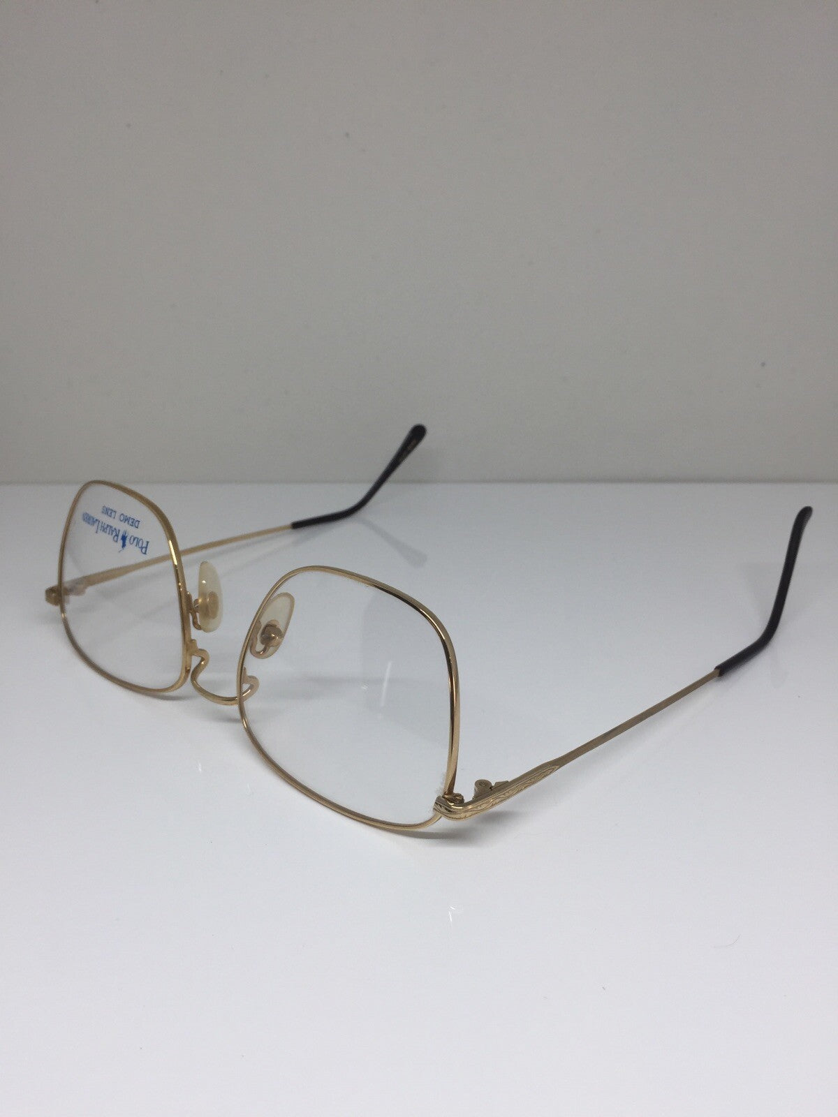 Vintage Polo Ralph Lauren Polo Classic XV Gold Eyeglasses - Super Vision Optical