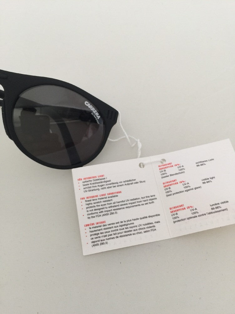 Vintage Carrera CARRERA 5591 Black Sunglasses - Super Vision Optical