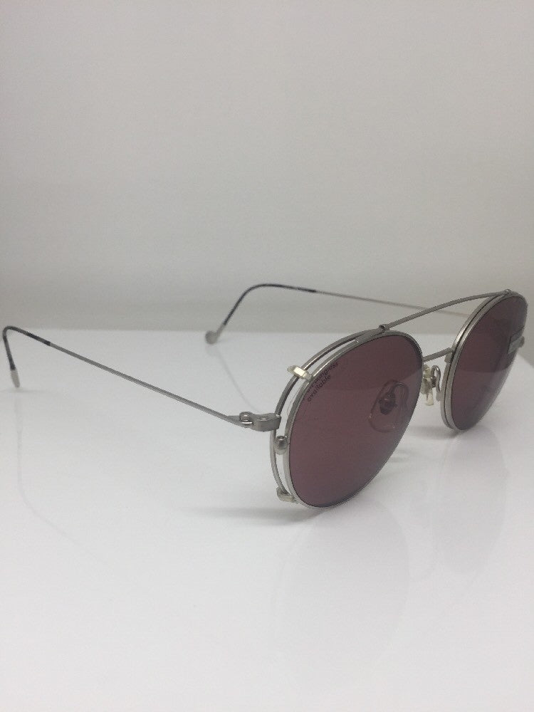 Vintage Calvin Klein CK 114 Silver Sunglasses - Super Vision Optical