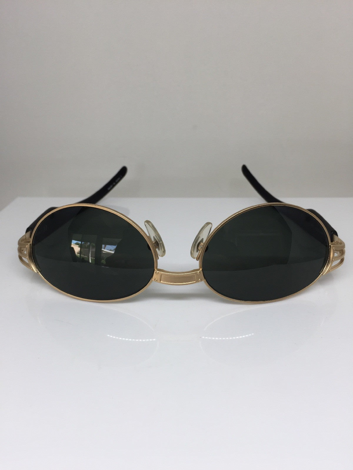 Vintage Jean Paul Gaultier JPG 58-7203 Gold Sunglasses - Super Vision Optical