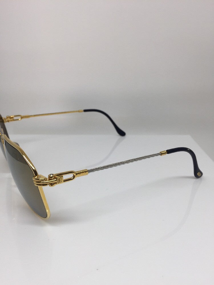 Vintage FRED Lunettes Paris Cap Horn Gold Sunglasses - Super Vision Optical