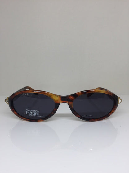 Vintage Gianfranco Ferre GFF 345/S Tortoise Sunglasses - Super Vision Optical