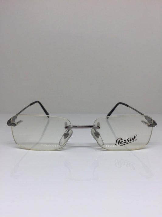Vintage Persol 2107-V Gunmetal Eyeglasses - Super Vision Optical