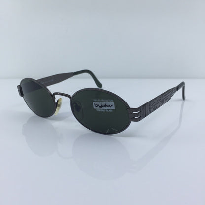 Vintage Byblos BY 613-S Gunmetal Sunglasses - Super Vision Optical