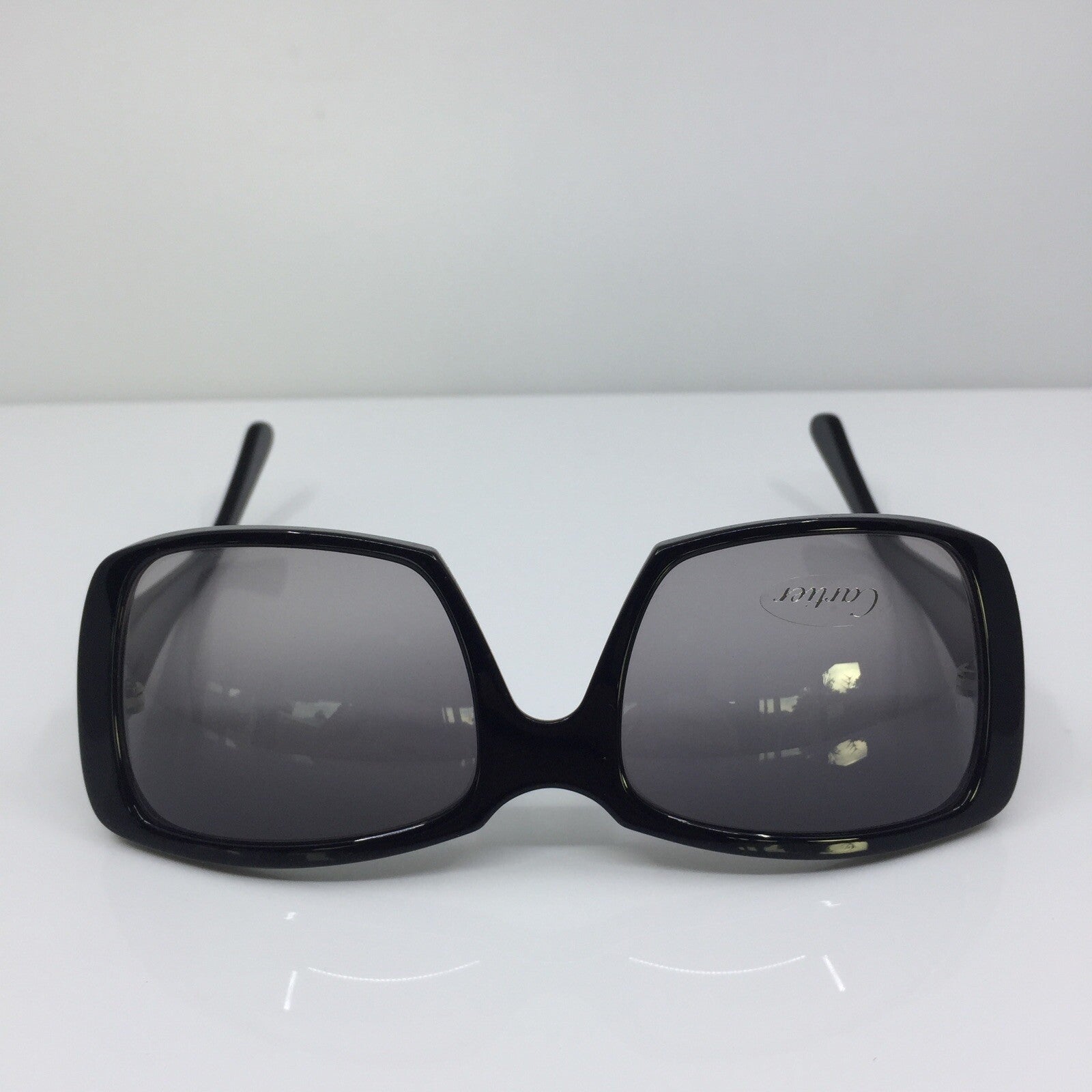 Vintage Cartier T8200608 Black Sunglasses - Super Vision Optical
