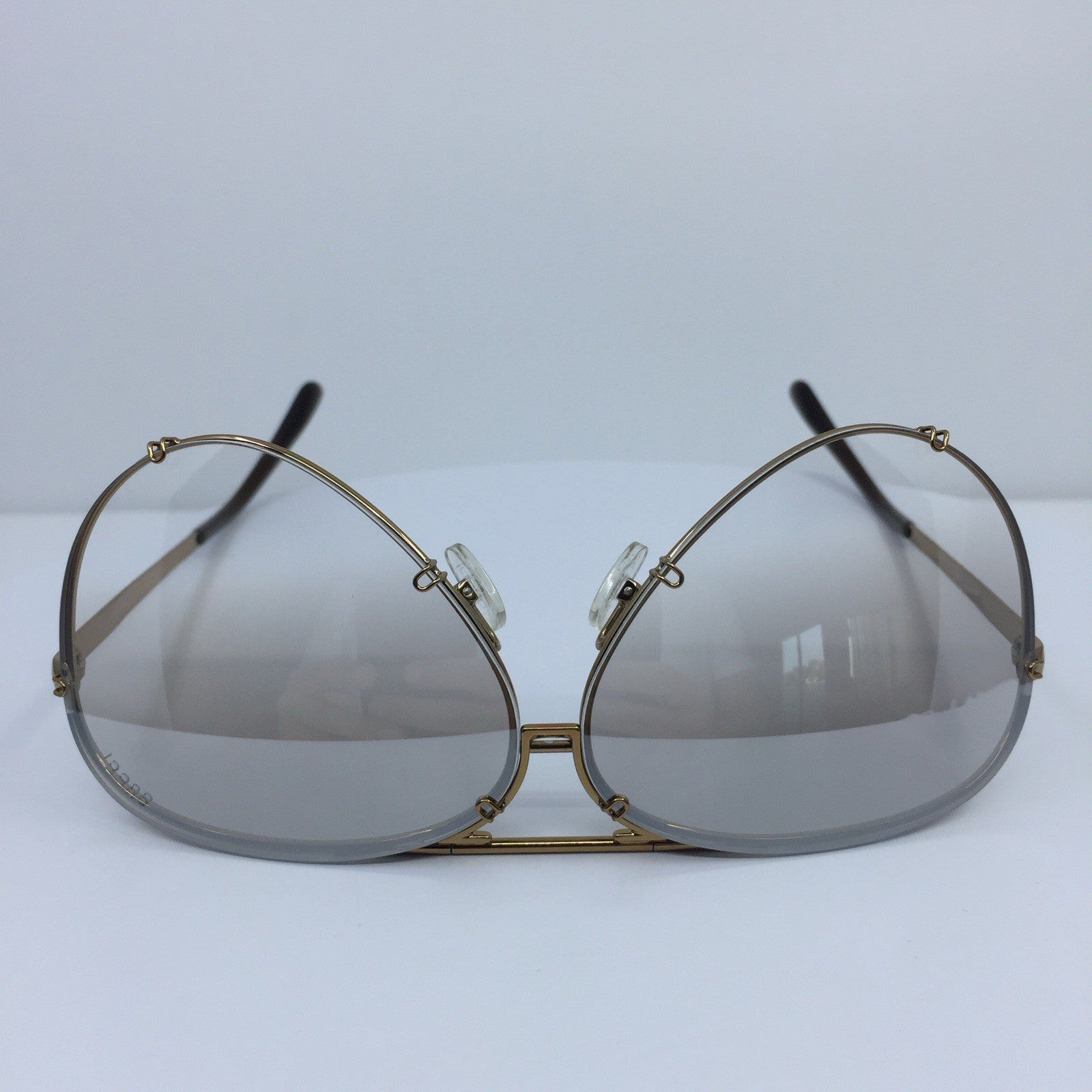 Vintage Gucci GG 1687/S Gold Sunglasses - Super Vision Optical