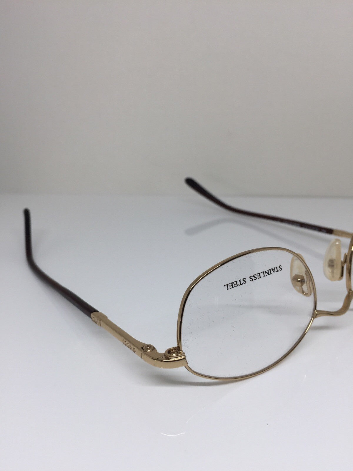 Vintage Gucci GG 2650 Gold Eyeglasses - Super Vision Optical