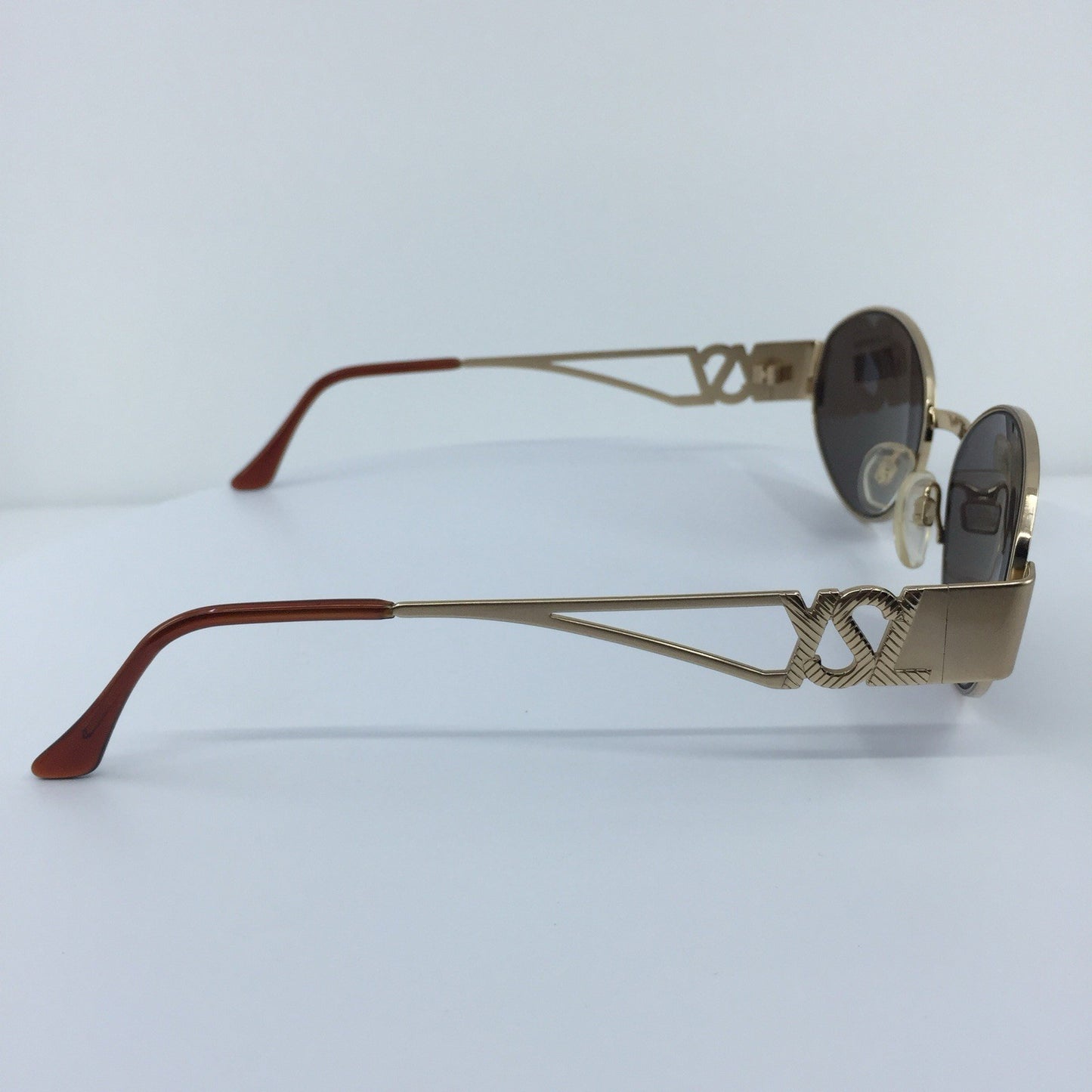 Vintage Saint Laurent YSL 6039 Gold Sunglasses - Super Vision Optical