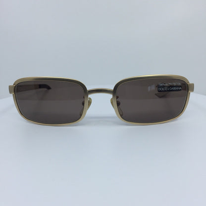 Vintage Dolce & Gabbana DG 320/S Gold Sunglasses - Super Vision Optical