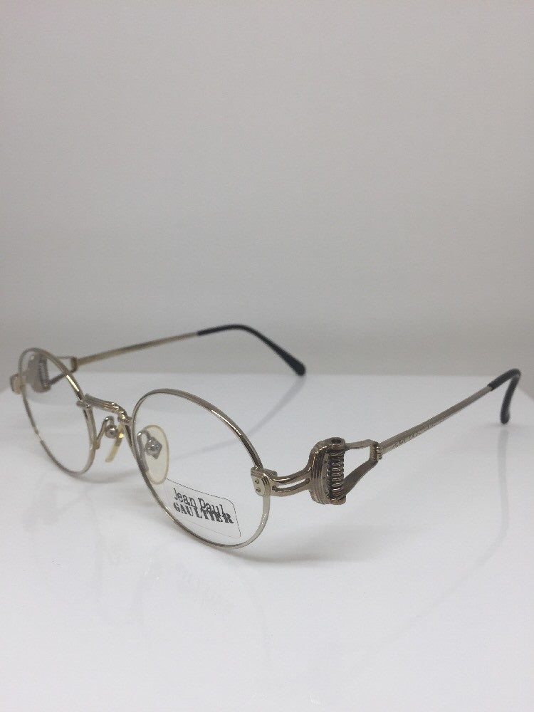 Vintage Jean Paul Gaultier JPG 55-5106 Silver Sunglasses - Super Vision Optical