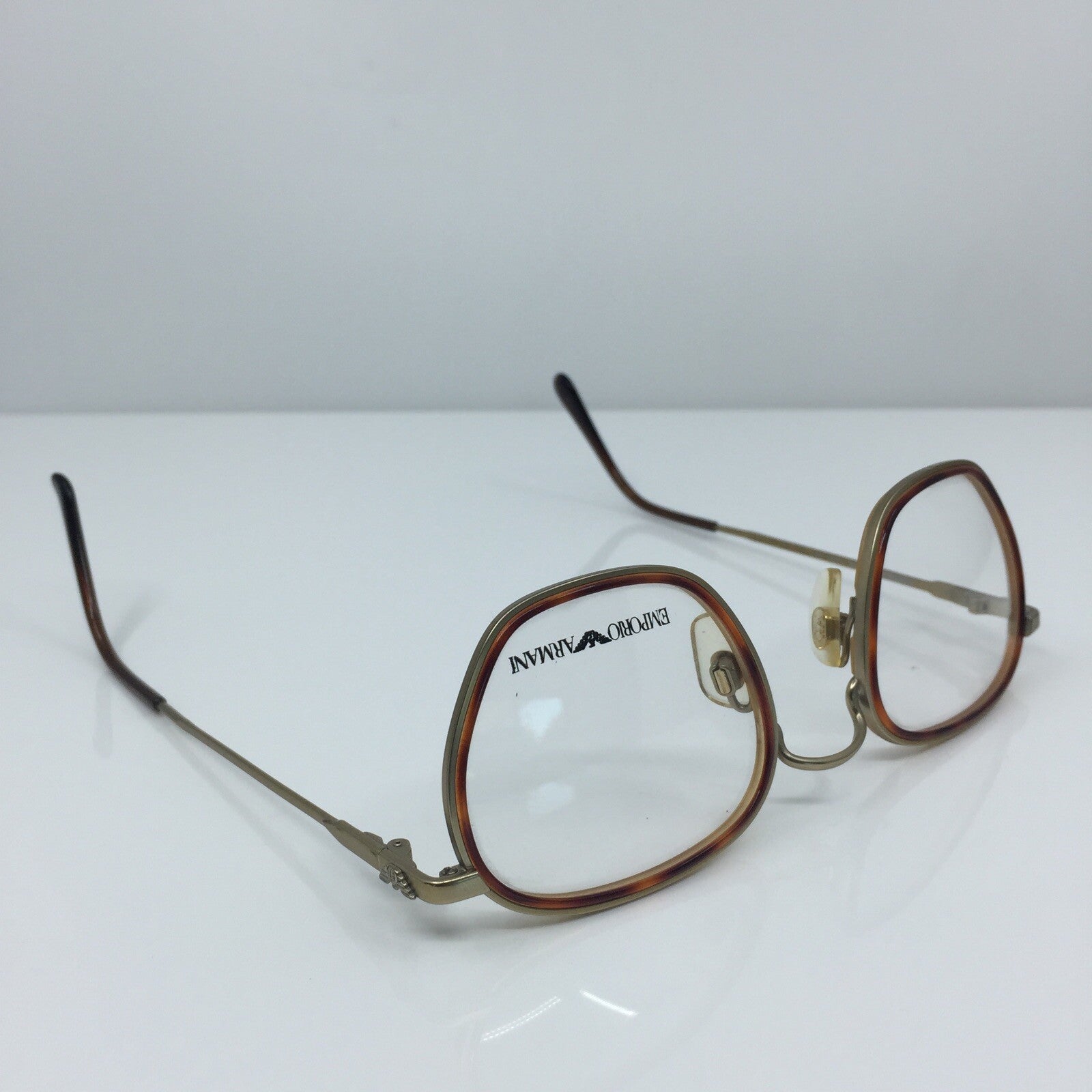 Vintage Emporio Armani EA 011 Gold Eyeglasses - Super Vision Optical