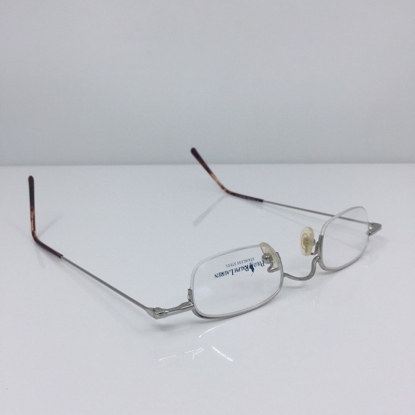 Vintage Polo Ralph Lauren POLO 388 Silver Eyeglasses - Super Vision Optical
