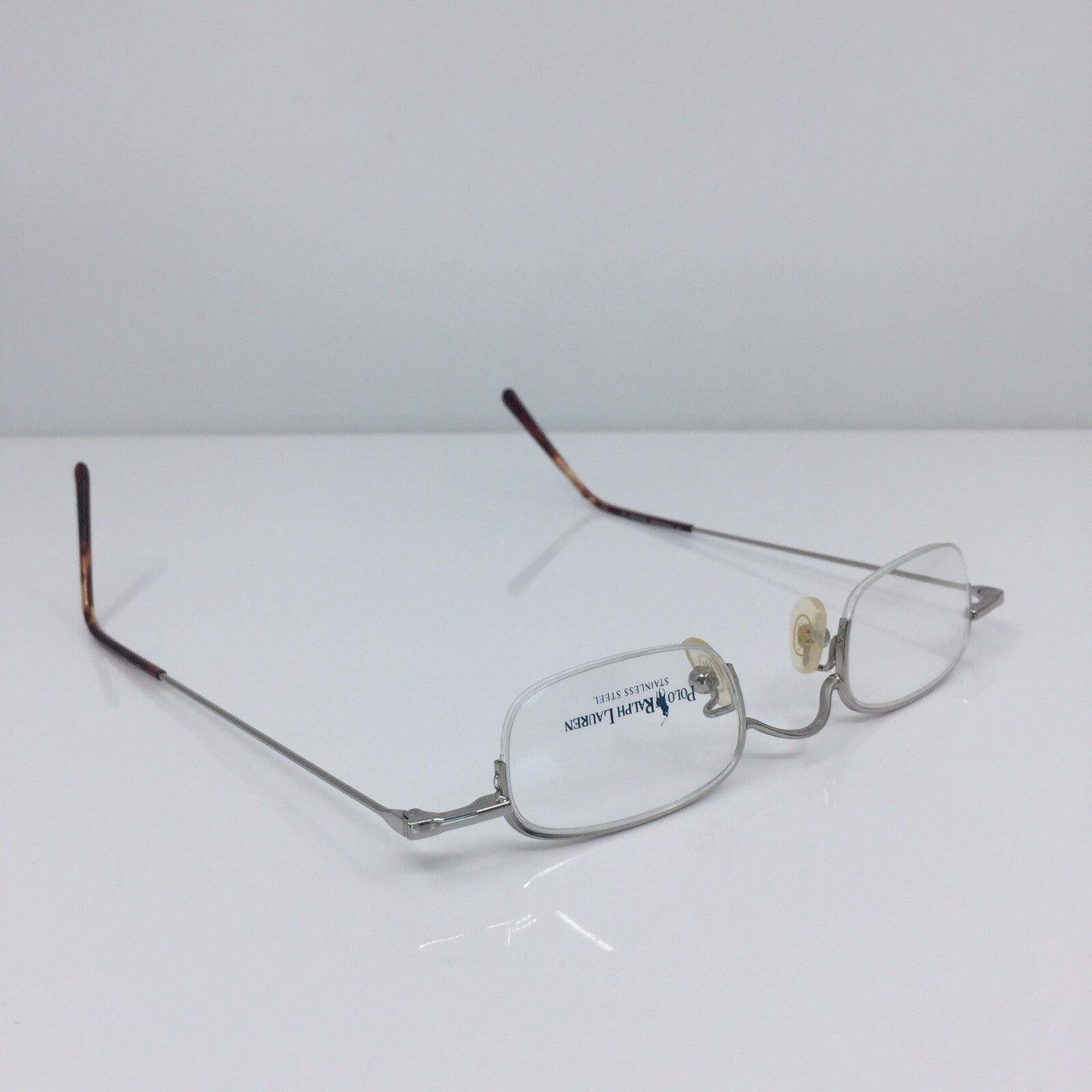 Vintage Polo Ralph Lauren POLO 388 Silver Eyeglasses - Super Vision Optical