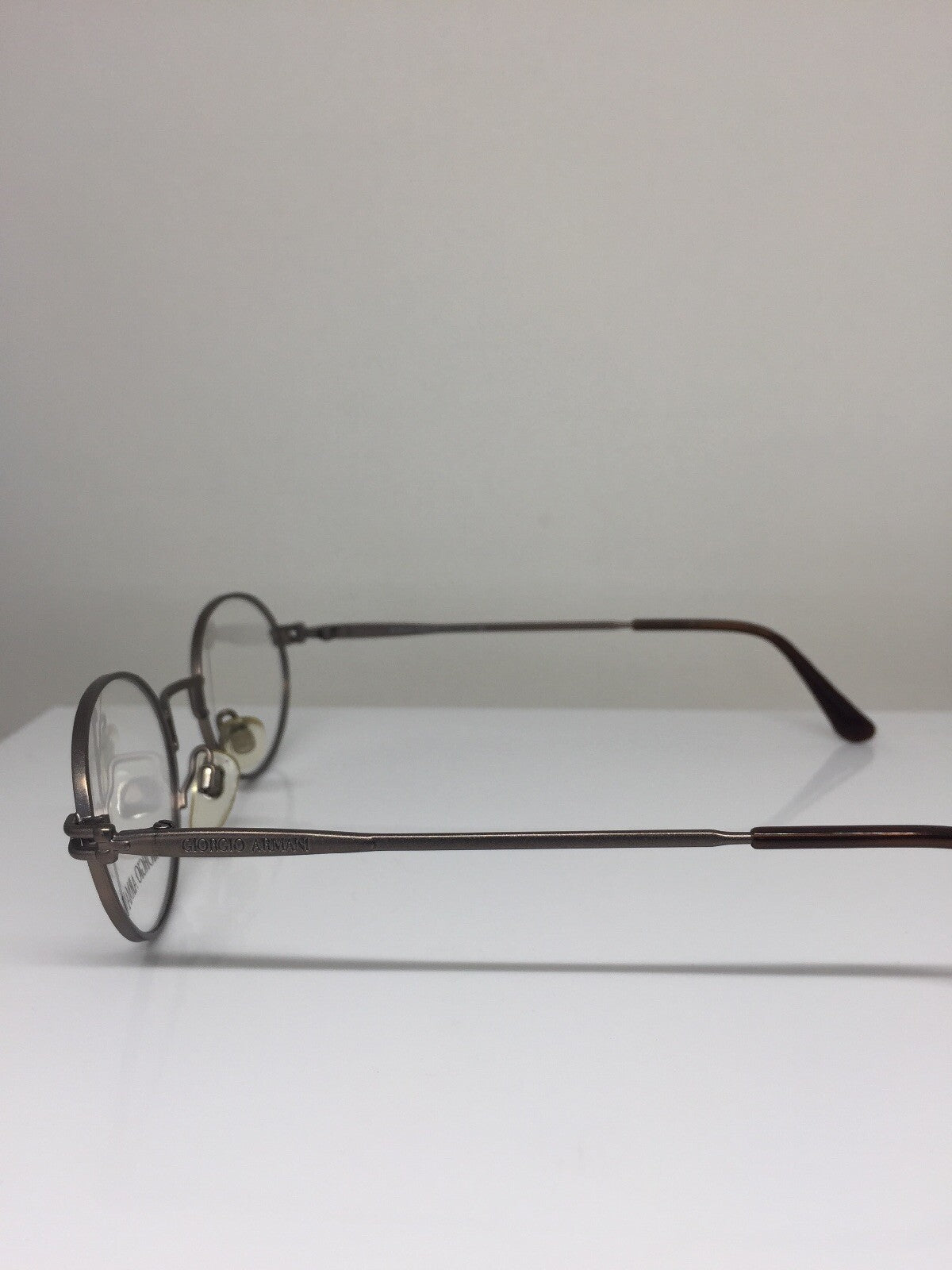 Vintage Giorgio Armani GA 244 Brown Eyeglasses - Super Vision Optical