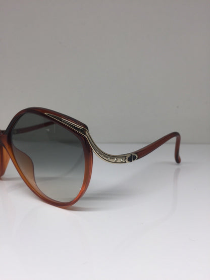 Vintage Christian Dior CD 2280 Gold Sunglasses - Super Vision Optical