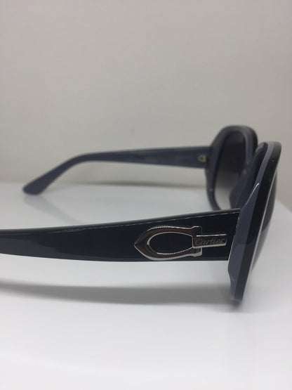 Vintage Cartier T8200711 Black Sunglasses - Super Vision Optical