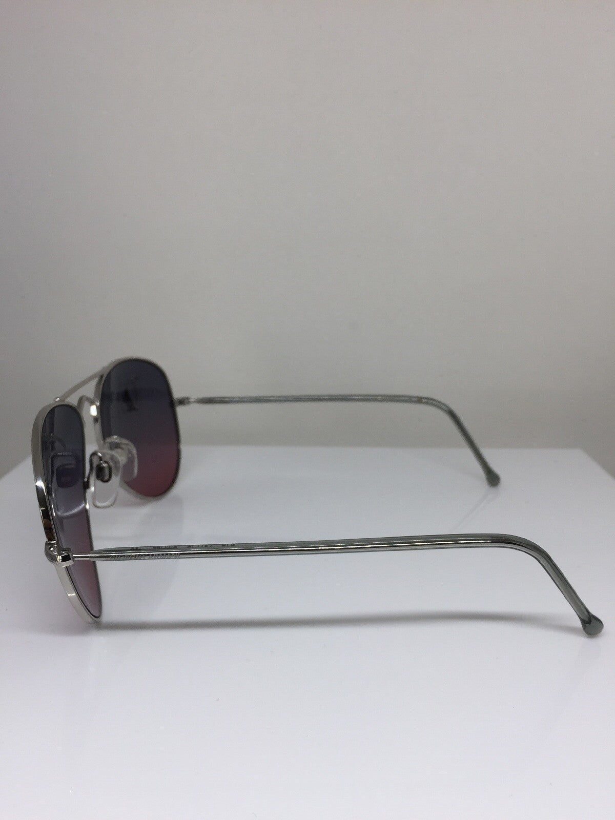 Vintage Giorgio Armani GA 615 S Silver Sunglasses - Super Vision Optical