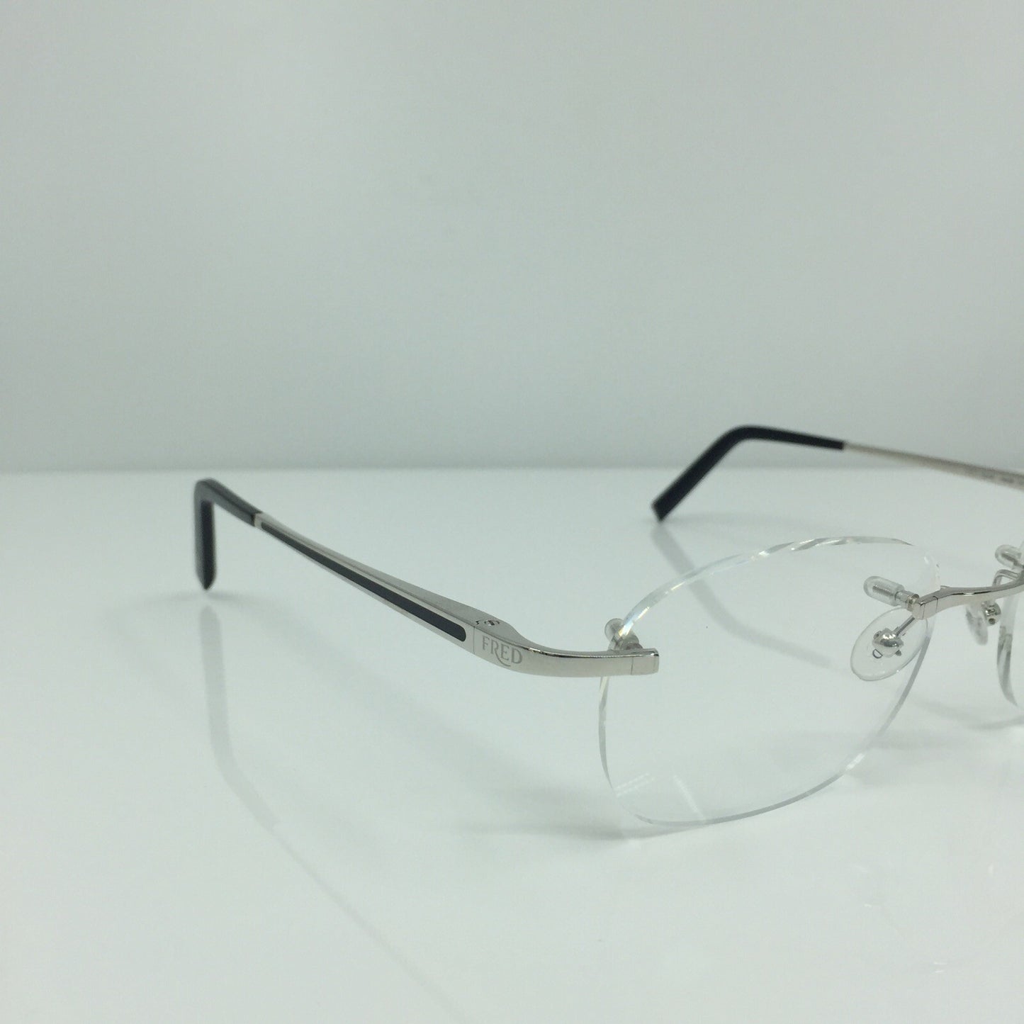 Vintage Fred Lunettes Hauban F5 Black Eyeglasses - Super Vision Optical