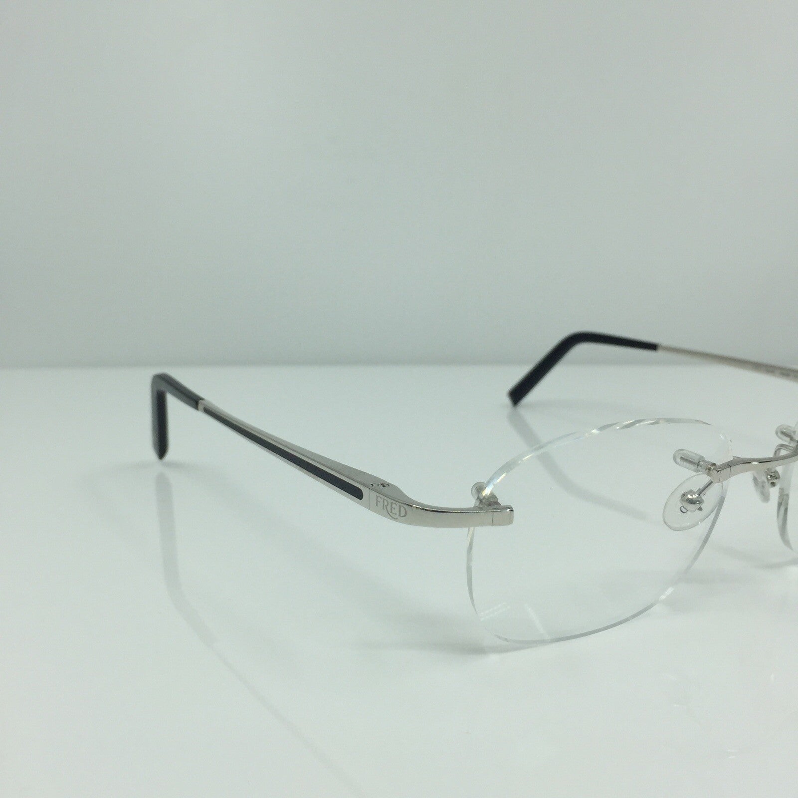 Vintage Fred Lunettes Hauban F5 Black Eyeglasses - Super Vision Optical