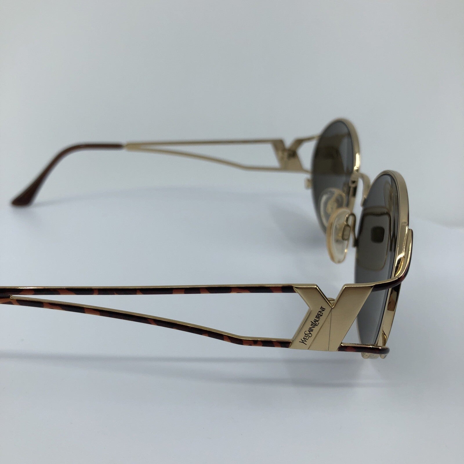 Vintage Saint Laurent YSL 6033 Tortoise Sunglasses - Super Vision Optical