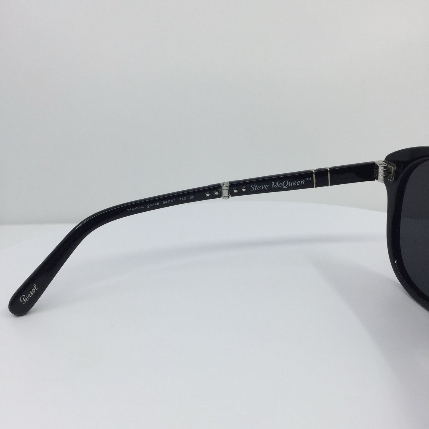 Vintage Persol PO0714SM Black Sunglasses - Super Vision Optical