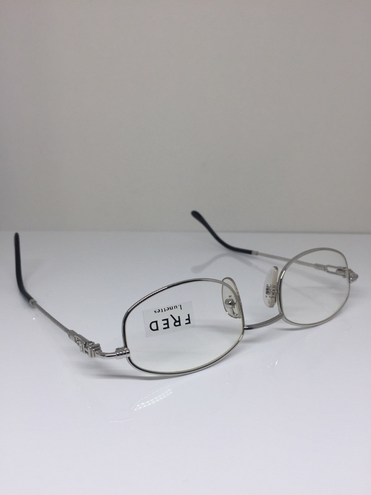Vintage Fred Lunettes Seychelles Silver Eyeglasses - Super Vision Optical