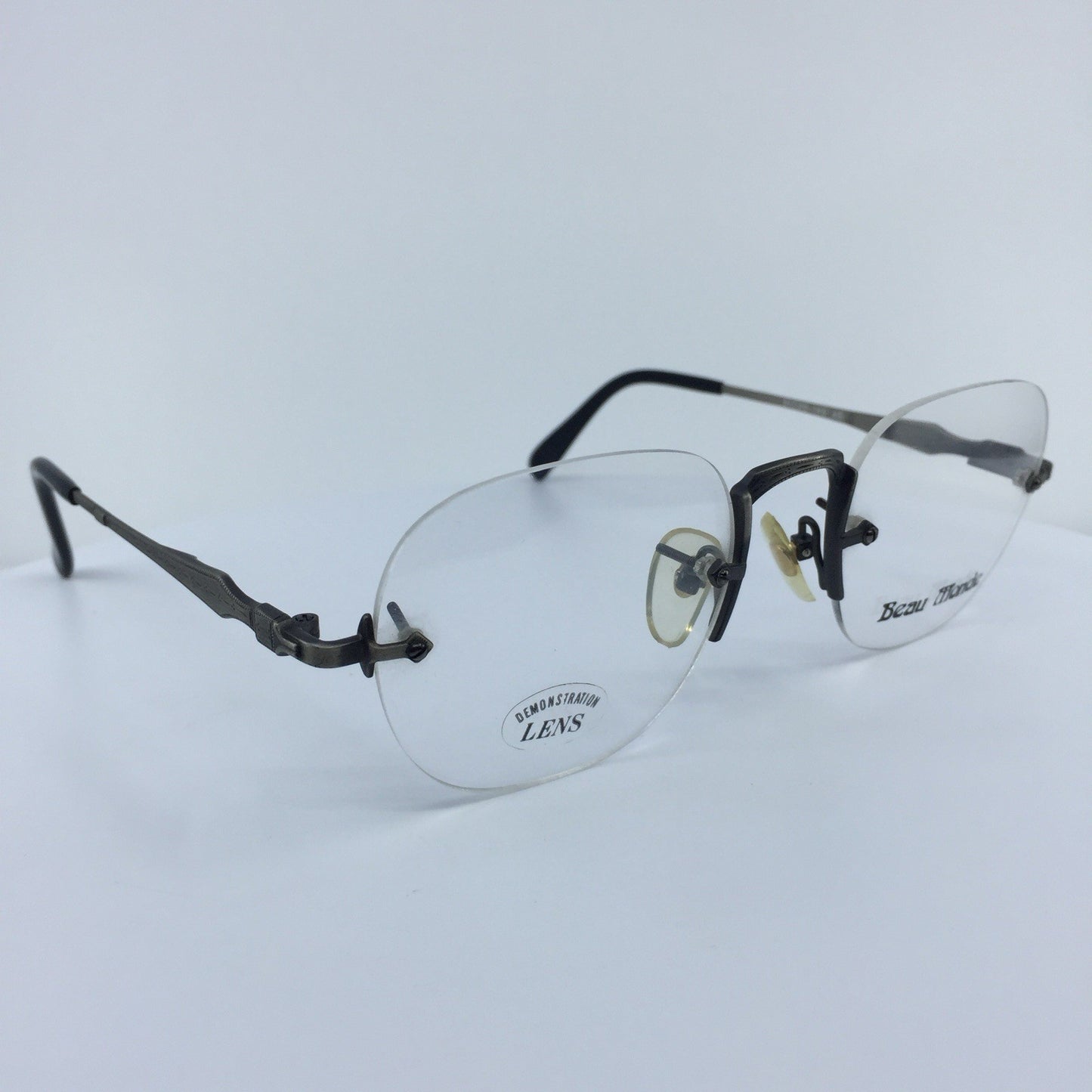 Vintage Beau Monde Collection Westbury Silver Eyeglasses - Super Vision Optical