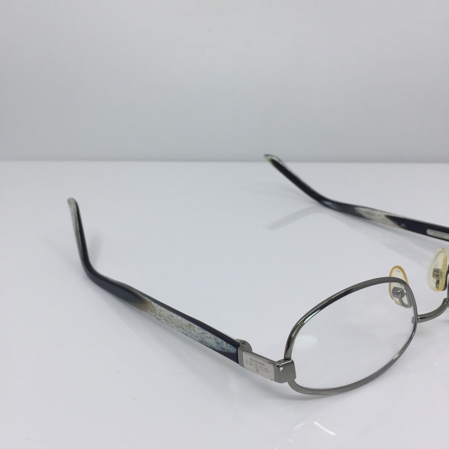 Vintage Gucci GG 1372 Silver Eyeglasses - Super Vision Optical