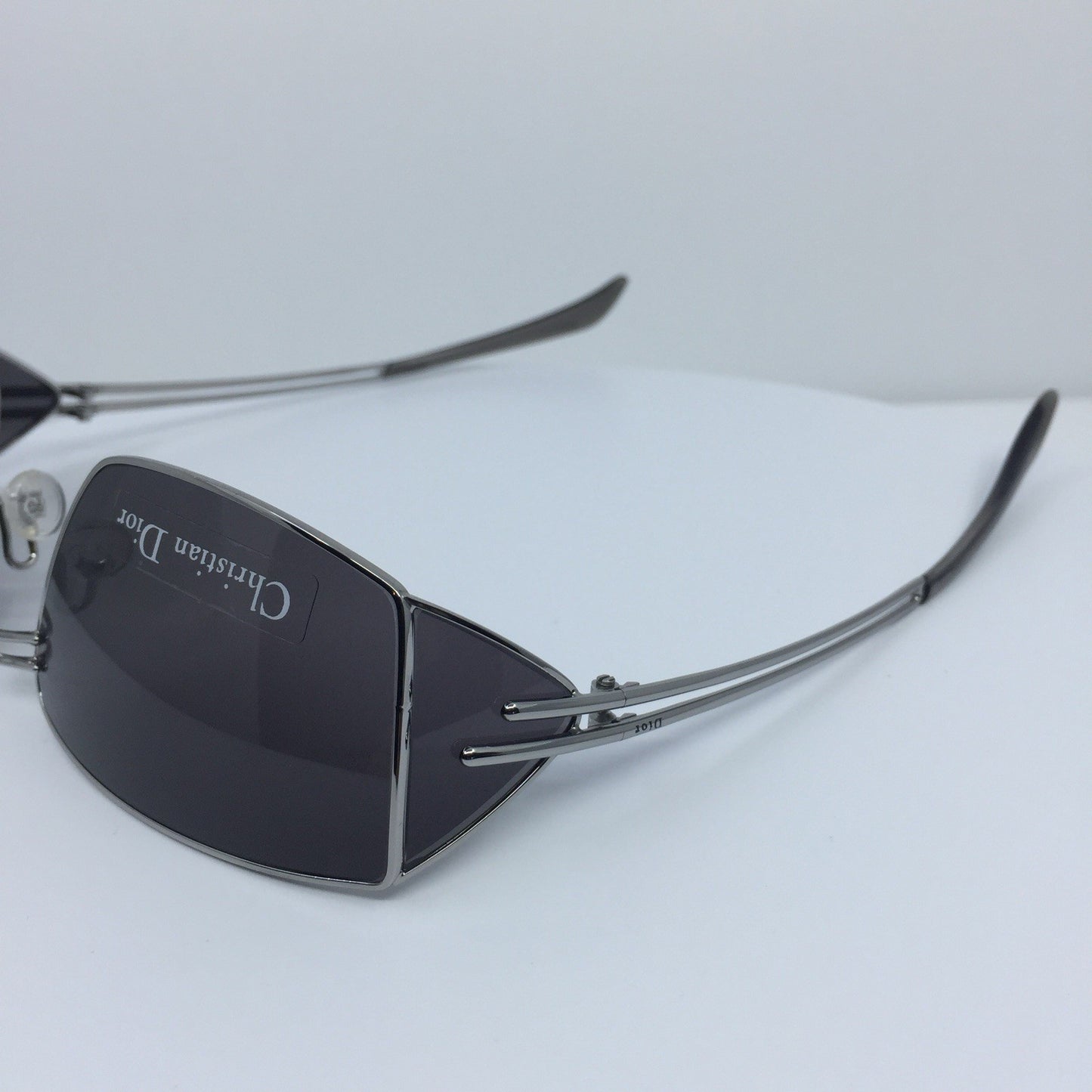 Vintage Christian Dior CD Dior Macho Silver Sunglasses - Super Vision Optical