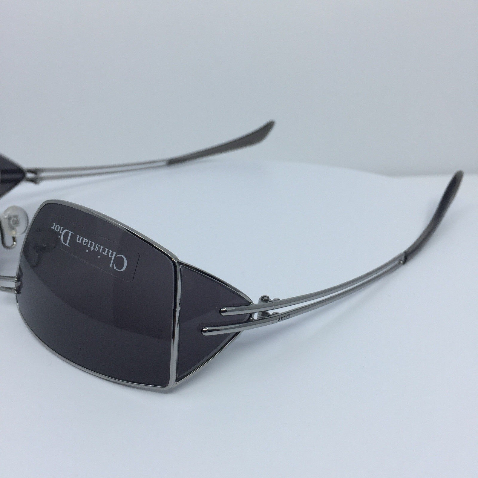 Vintage Christian Dior CD Dior Macho Silver Sunglasses - Super Vision Optical
