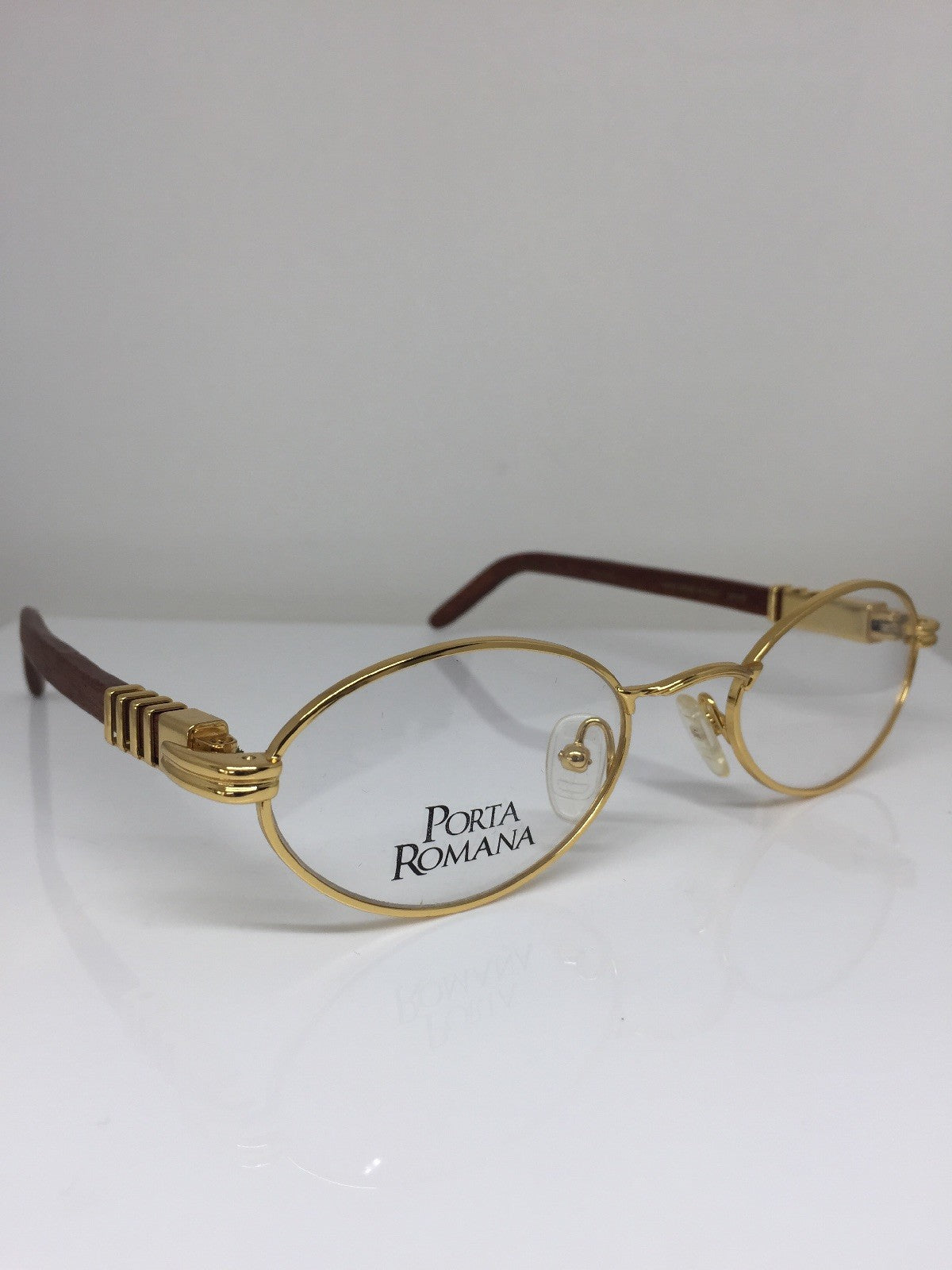 Vintage Porta Romana Porta Romana 30 Gold Eyeglasses - Super Vision Optical