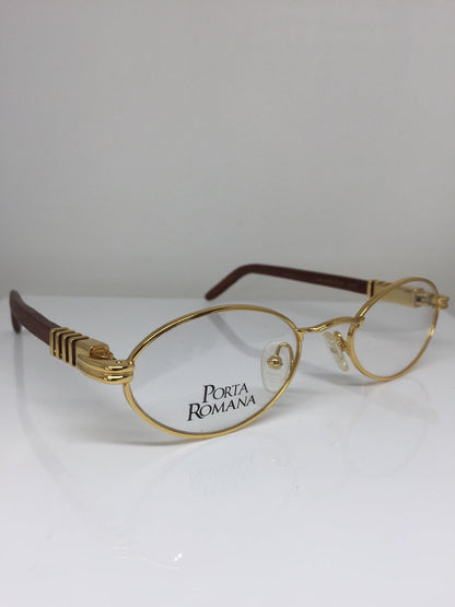 Vintage Porta Romana Porta Romana 30 Gold Eyeglasses - Super Vision Optical