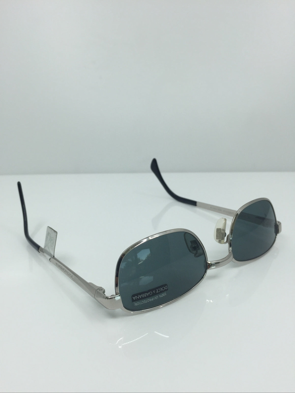 Vintage Dolce&Gabbana DG 334/S Silver Sunglasses - Super Vision Optical