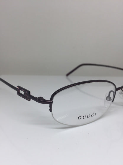 Vintage Gucci GG 2709 Strass Purple Eyeglasses - Super Vision Optical