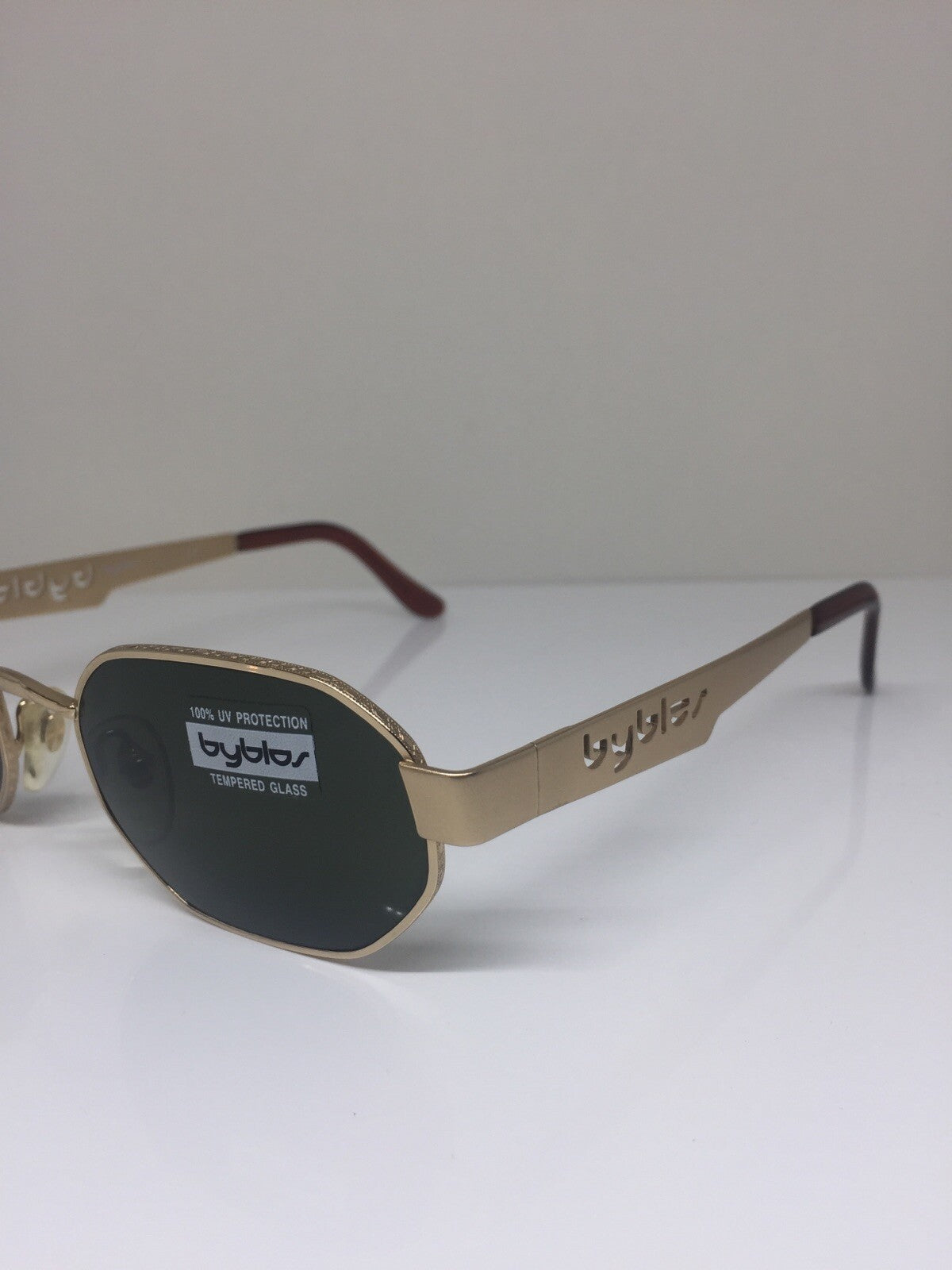 Vintage Byblos B 611-S Gold Sunglasses - Super Vision Optical