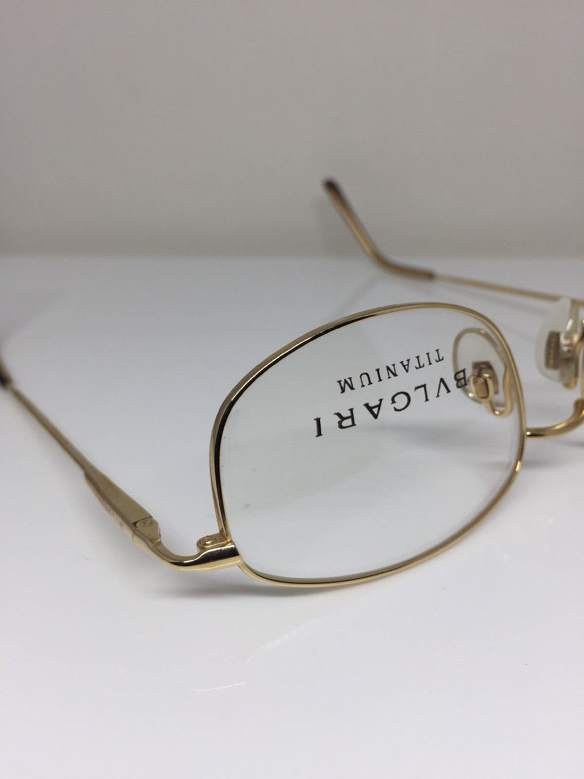 Vintage Bvlgari BVL 139-T Gold Eyeglasses - Super Vision Optical