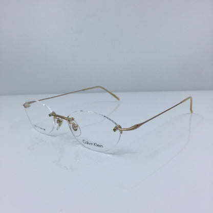 Vintage Calvin Klein CK 520 Gold Sunglasses - Super Vision Optical