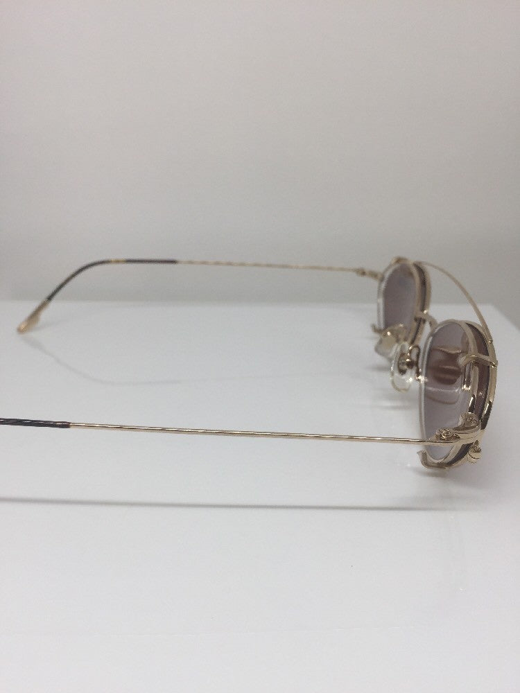Vintage Calvin Klein CK 146 Gold Sunglasses - Super Vision Optical