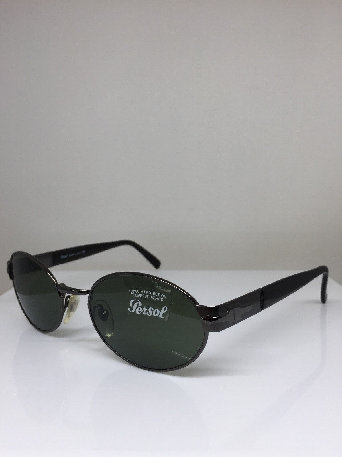 Vintage Persol PE 2058-S Gunmetal Sunglasses - Super Vision Optical