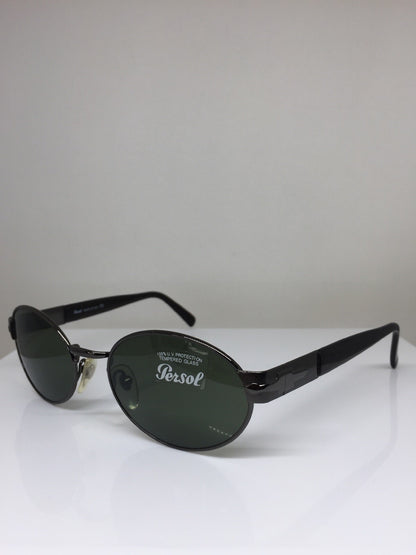Vintage Persol PE 2058-S Gunmetal Sunglasses - Super Vision Optical