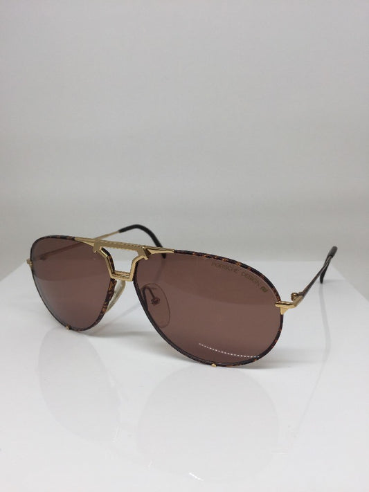Vintage Porsche Design P5651 Gold Sunglasses - Super Vision Optical