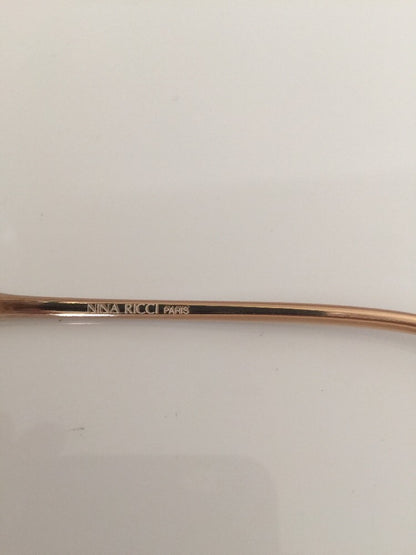 Vintage Nina Ricci Nina Ricci 1029-60 Gold Sunglasses - Super Vision Optical