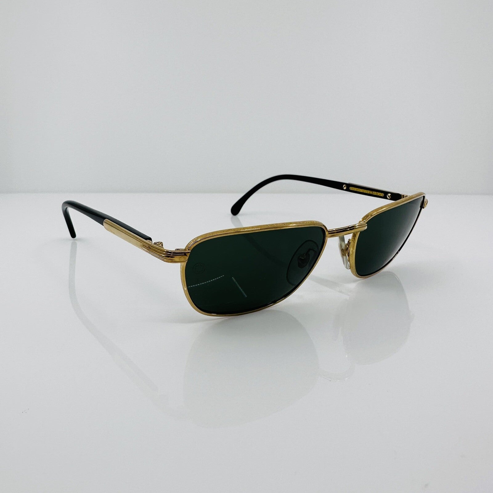 Vintage Mont Blanc 051452 Black Sunglasses - Super Vision Optical