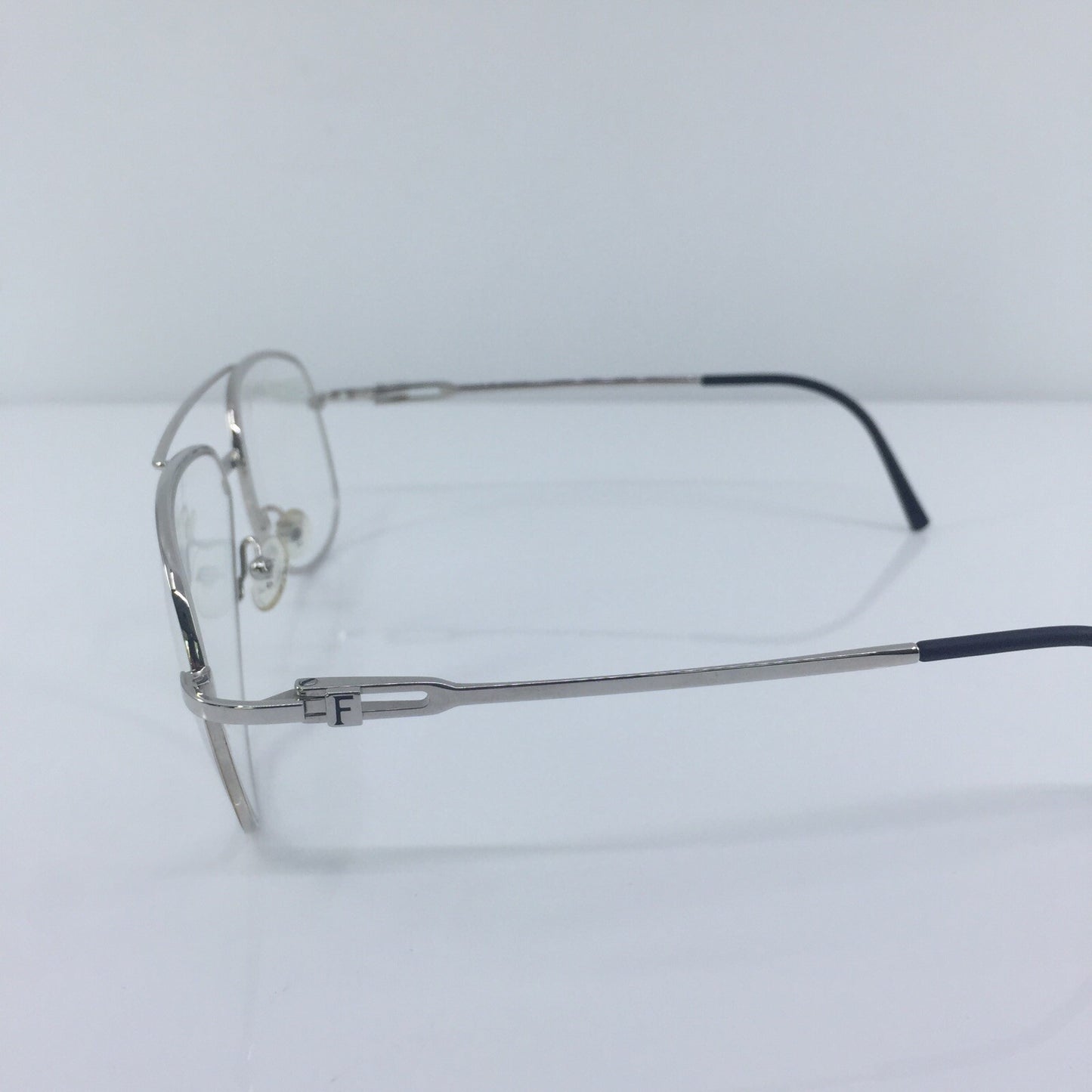 Vintage Fred Lunettes Alaska C2 Silver Eyeglasses - Super Vision Optical