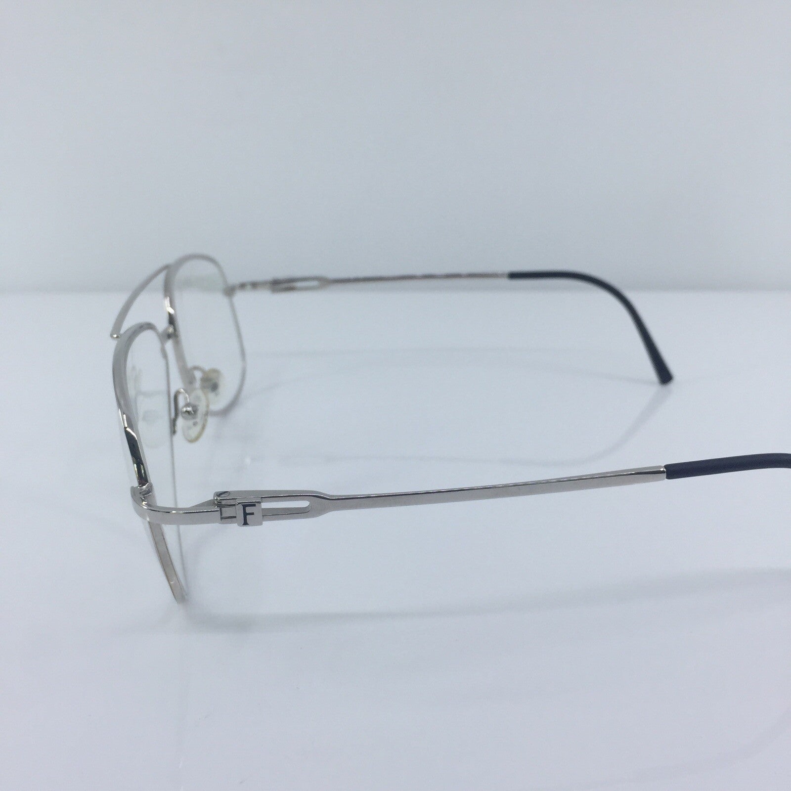 Vintage Fred Lunettes Alaska C2 Silver Eyeglasses - Super Vision Optical