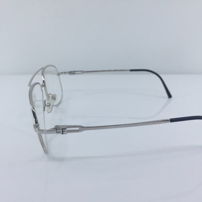 Vintage Fred Lunettes Alaska C2 Silver Eyeglasses - Super Vision Optical