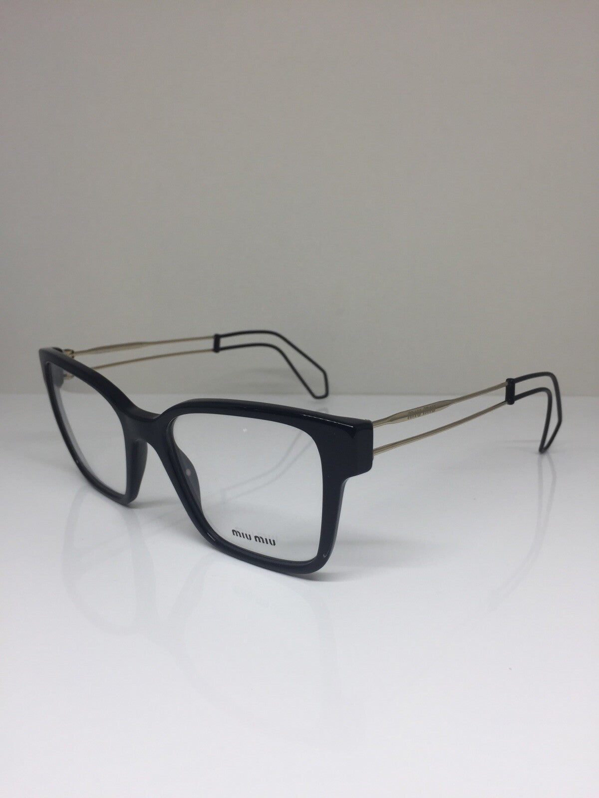Vintage Miu Miu VMU 02P Gold Eyeglasses - Super Vision Optical