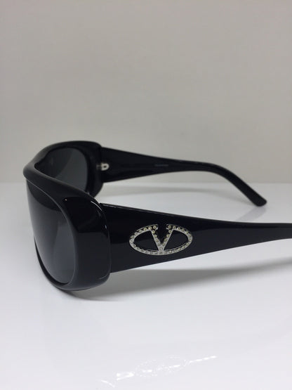 Vintage Valentino 5448/S Black Sunglasses - Super Vision Optical